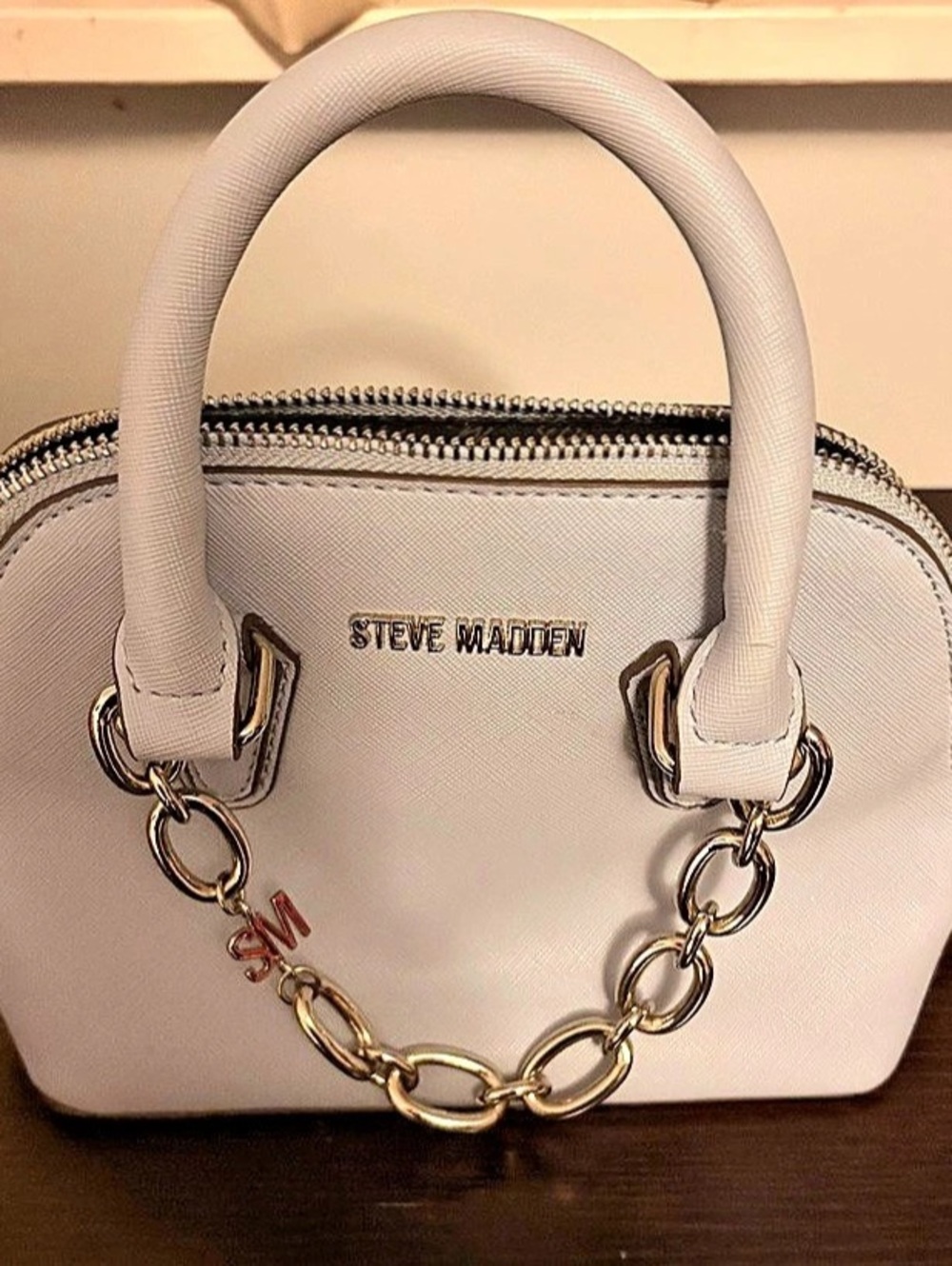 Steve Madden Mini Light Blue Satchel